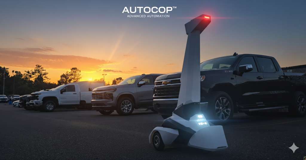 RoboCor Guardian - Autonomous Crime Deterrent